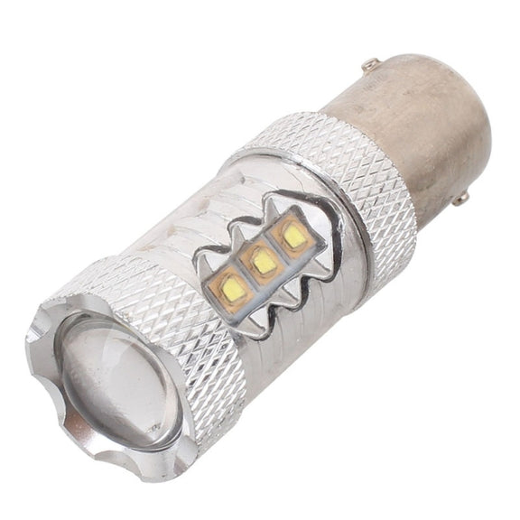 1156/BA15S 80W 800LM 6500K White Light 16-3535-LEDs Car Backup Light , Constant Current , DC12-24V