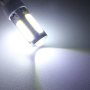 2PCS 1157/BAY15D 1250LM 20W + 5W 5 x COB LED White Light Car Brake Light Lamp Bulb, DC 12-24V