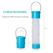 Water-resistant Stretchable Car Umbrella Holder, Length: 11cm-65cm, Random Color Delivery