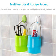 Water-resistant Stretchable Car Umbrella Holder, Length: 11cm-65cm, Random Color Delivery