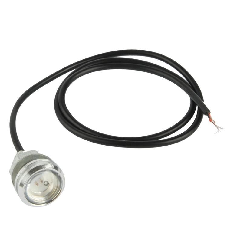 3W Water-resistant Eagle Eye Light Blue LED Light for Vehicles, Cable Length: 60cm(Silver)