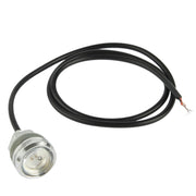 3W Water-resistant Eagle Eye Light Blue LED Light for Vehicles, Cable Length: 60cm(Silver)