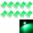 10 PCS T10 8 LED Car Signal Light Bulb(Green Light) - Clearance Lights by PMC TechLife | Online Shopping South Africa | PMC TechLife | Buy Now Pay Later Mobicred