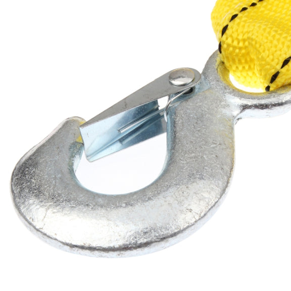 5 Tons Vehicle Towing Cable Rope, Length: 4m(Yellow)