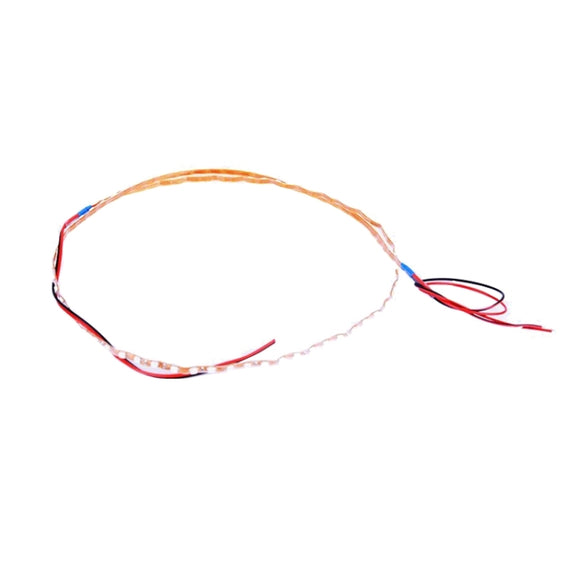 5 PCS Flow Style 45 LED 3528 SMD Water-resistant Flexible Car Strip Light for Car Decoration, DC 12V, Length: 45cm