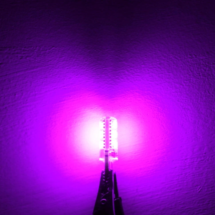 10 PCS T10 3W 300LM Silicone 6 LED SMD 5050 Car Clearance Lights Lamp, DC 12V