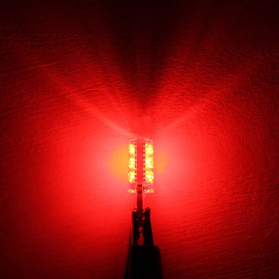 10 PCS T10 3W 300LM Silicone 6 LED SMD 5050 Car Clearance Lights Lamp, DC 12V