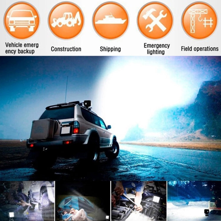 18W  6 LED White Light Floodlight Engineering Lamp / Water-resistant IP67 SUVs Light, DC 10-30V(Black)