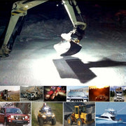 18W  6 LED White Light Floodlight Engineering Lamp / Water-resistant IP67 SUVs Light, DC 10-30V(Black)