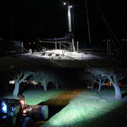 18W  6 LED White Light Floodlight Engineering Lamp / Water-resistant IP67 SUVs Light, DC 10-30V(Black)