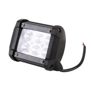 18W  6 LED White Light Floodlight Engineering Lamp / Water-resistant IP67 SUVs Light, DC 10-30V(Black)