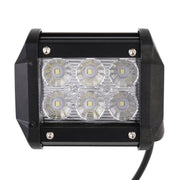 18W  6 LED White Light Floodlight Engineering Lamp / Water-resistant IP67 SUVs Light, DC 10-30V(Black)