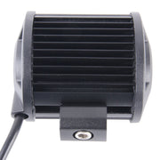 18W 6 LED White Light Condenser Engineering Lamp / Water-resistant IP67 SUVs Light, DC 10-30V(Black)