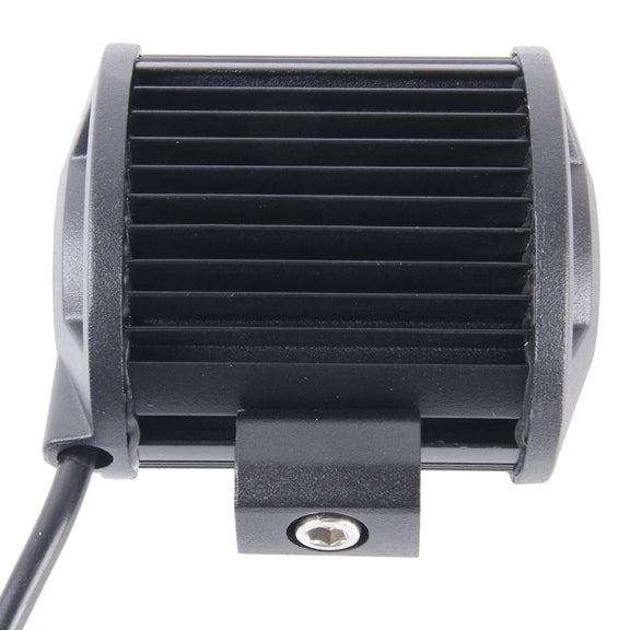 18W 6 LED White Light Condenser Engineering Lamp / Water-resistant IP67 SUVs Light, DC 10-30V(Black)