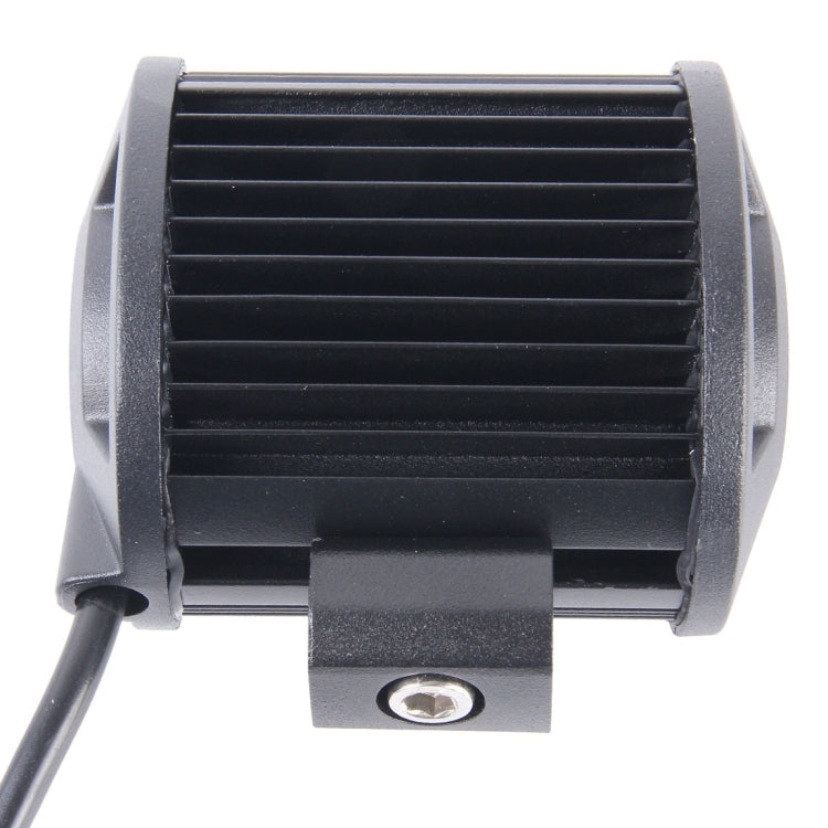 18W 6 LED White Light Condenser Engineering Lamp / Water-resistant IP67 SUVs Light, DC 10-30V(Black)