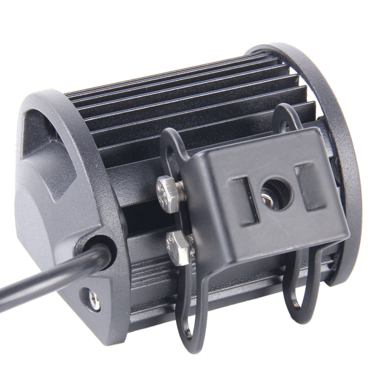18W 6 LED White Light Condenser Engineering Lamp / Water-resistant IP67 SUVs Light, DC 10-30V(Black)