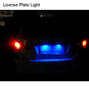 2 PCS T10 3W 160-180LM 2 LED Ice Blue COB LED Decode Car Clearance Lights Lamp, DC12V