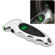 1/4 inch LCD Display Screen Digital Tire Gauge with LED Light, Pressure Range: 0-100PSI(Silver) - Tire Pressure Gauges by PMC TechLife | Online Shopping South Africa | PMC TechLife | Buy Now Pay Later Mobicred