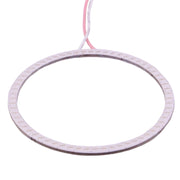 80mm 5W 180LM Angel Eyes Circles Car Headlight Green Light COB LED Lights for Vehicles, DC 12-24V
