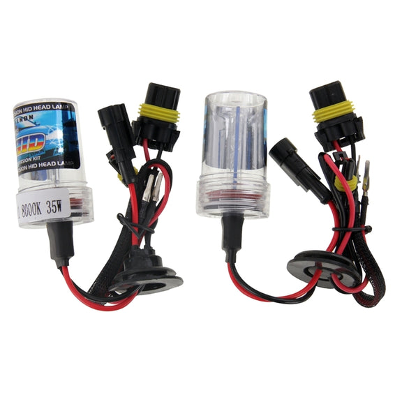 DC12V 35W H11 HID Xenon Light Single Beam Super Vision Water-resistant Head Lamp, Color Temperature: 8000K, Pack of 2