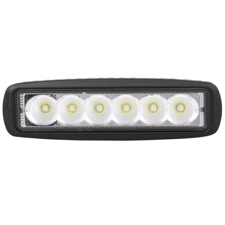 18W 1440LM Epistar 6 LED  Car Work Lamp Bar Light Water-resistant IP67, DC 10-30V