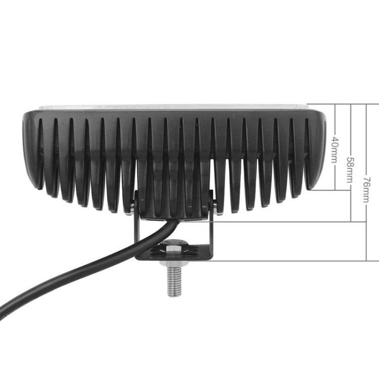 18W 1440LM Epistar 6 LED  Car Work Lamp Bar Light Water-resistant IP67, DC 10-30V