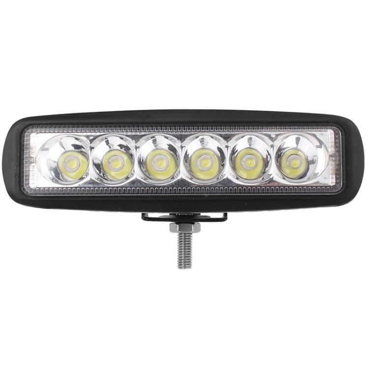 18W 1440LM Epistar 6 LED White Slot Beam Car Work Lamp Bar Light Water-resistant IP67, DC 10-30V