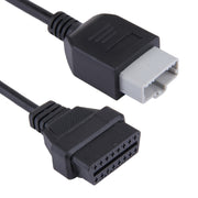 5 Pin to 16 Pin OBDII Diagnostic Cable for Honda, Full Length: 20.5cm(Black)