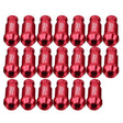 D1 Spec P1.5 M12x1.25 Racing Wheel Nut, Length: 50mm(Red) - Nuts & Bolts by PMC TechLife | Online Shopping South Africa | PMC TechLife | Buy Now Pay Later Mobicred