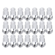D1 Spec P1.5 M12x1.25 Racing Wheel Nut, Length: 50mm(Silver)