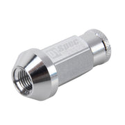 D1 Spec P1.5 M12x1.25 Racing Wheel Nut, Length: 50mm(Silver)
