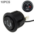 10 PCS Car Seat Cushion Heating Switch, ON-OFF-ON Switch, DC 12V/10A - Car Switches by PMC TechLife | Online Shopping South Africa | PMC TechLife | Buy Now Pay Later Mobicred