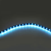 10 PCS 30cm 15 LED Water-resistant Flexible Car Strip Light, DC 12V(Ice Blue Light)