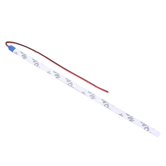 10 PCS 30cm 15 LED Water-resistant Flexible Car Strip Light, DC 12V(Orange Light)