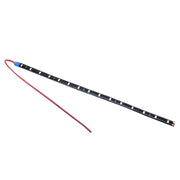 10 PCS 30cm 15 LED Water-resistant Flexible Car Strip Light, DC 12V(White Light)