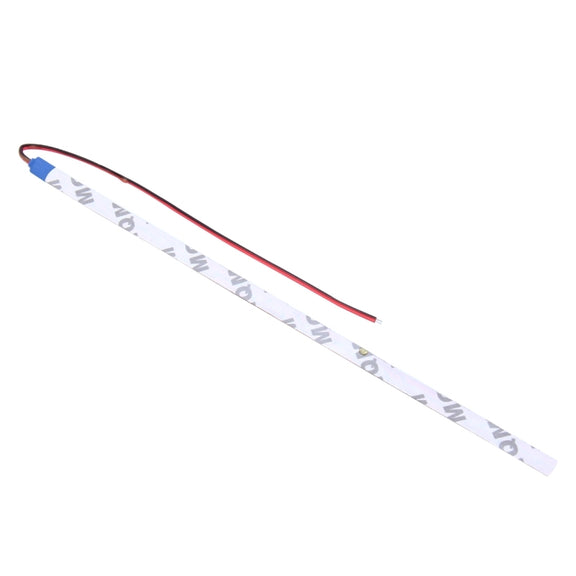 10 PCS 30cm 15 LED Water-resistant Flexible Car Strip Light, DC 12V(White Light)