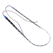 10 PCS 60cm 30 LED Water-resistant Flexible Car Strip Light, DC 12V(Blue Light)