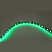 10 PCS 60cm 30 LED Water-resistant Flexible Car Strip Light, DC 12V(Green Light)