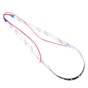 10 PCS 60cm 30 LED Water-resistant Flexible Car Strip Light, DC 12V(Orange Light)