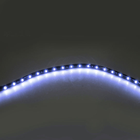 10 PCS 60cm 30 LED Water-resistant Flexible Car Strip Light, DC 12V(Purple Light)