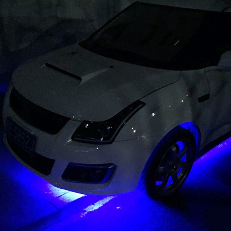 5 PCS 90cm 45 LED Water-resistant Flexible Car Strip Light, DC 12V(Blue Light)