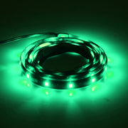5PCS 90cm 45 LED Water-resistant Flexible Car Strip Light, DC 12V(Green Light)