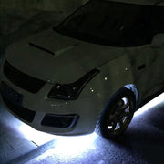 5 PCS 90cm 45 LED Water-resistant Flexible Car Strip Light, DC 12V(White Light)