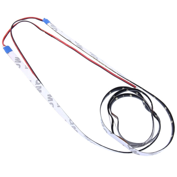 5 PCS 120cm 60 LED Water-resistant Flexible Car Strip Light, DC 12V(Blue Light)