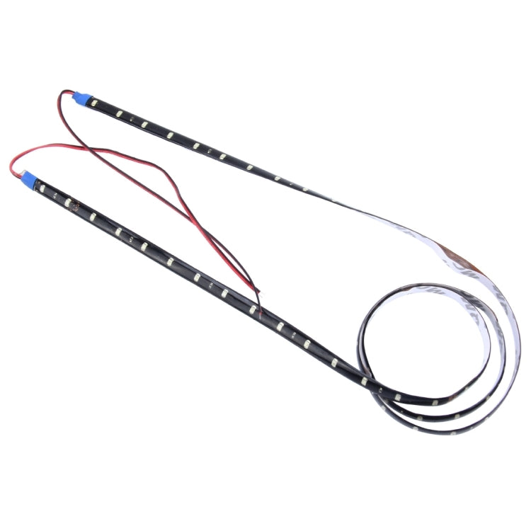 5 PCS 120cm 60 LED Water-resistant Flexible Car Strip Light, DC 12V(Yellow Light)