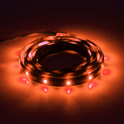 5 PCS 120cm 60 LED Water-resistant Flexible Car Strip Light, DC 12V(Yellow Light)