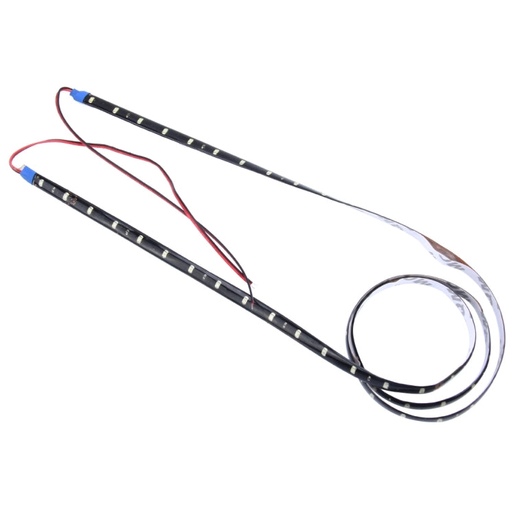 5 PCS 120cm 60 LED Water-resistant Flexible Car Strip Light, DC 12V(Red Light)