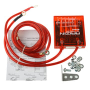 PIVOT Mega Raizin Voltage Stabilizer, High Capacity System & Battery Performance Monitor, DC 12V(Red)