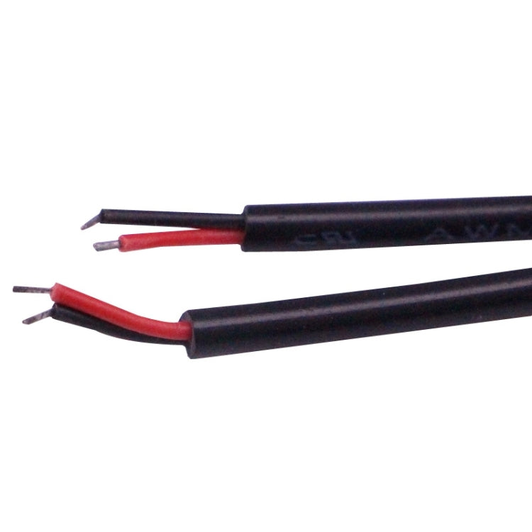2 PCS 2x 2W Water-resistant Eagle Eye Light White LED Light for Vehicles, Cable Length: 60cm(Silver)