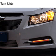 2 PCS 2x 2W Water-resistant Eagle Eye Light White LED Light for Vehicles, Cable Length: 60cm(Silver)